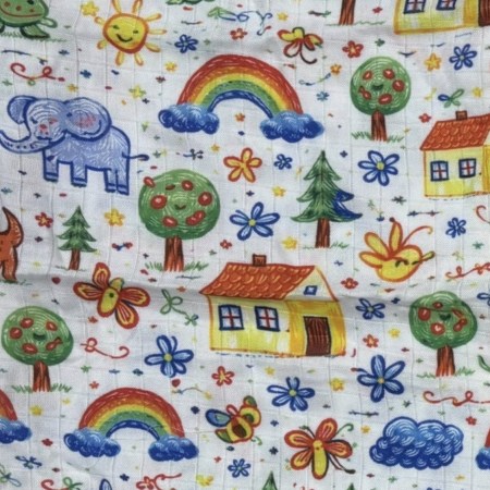Wonderland Doodle Blanket