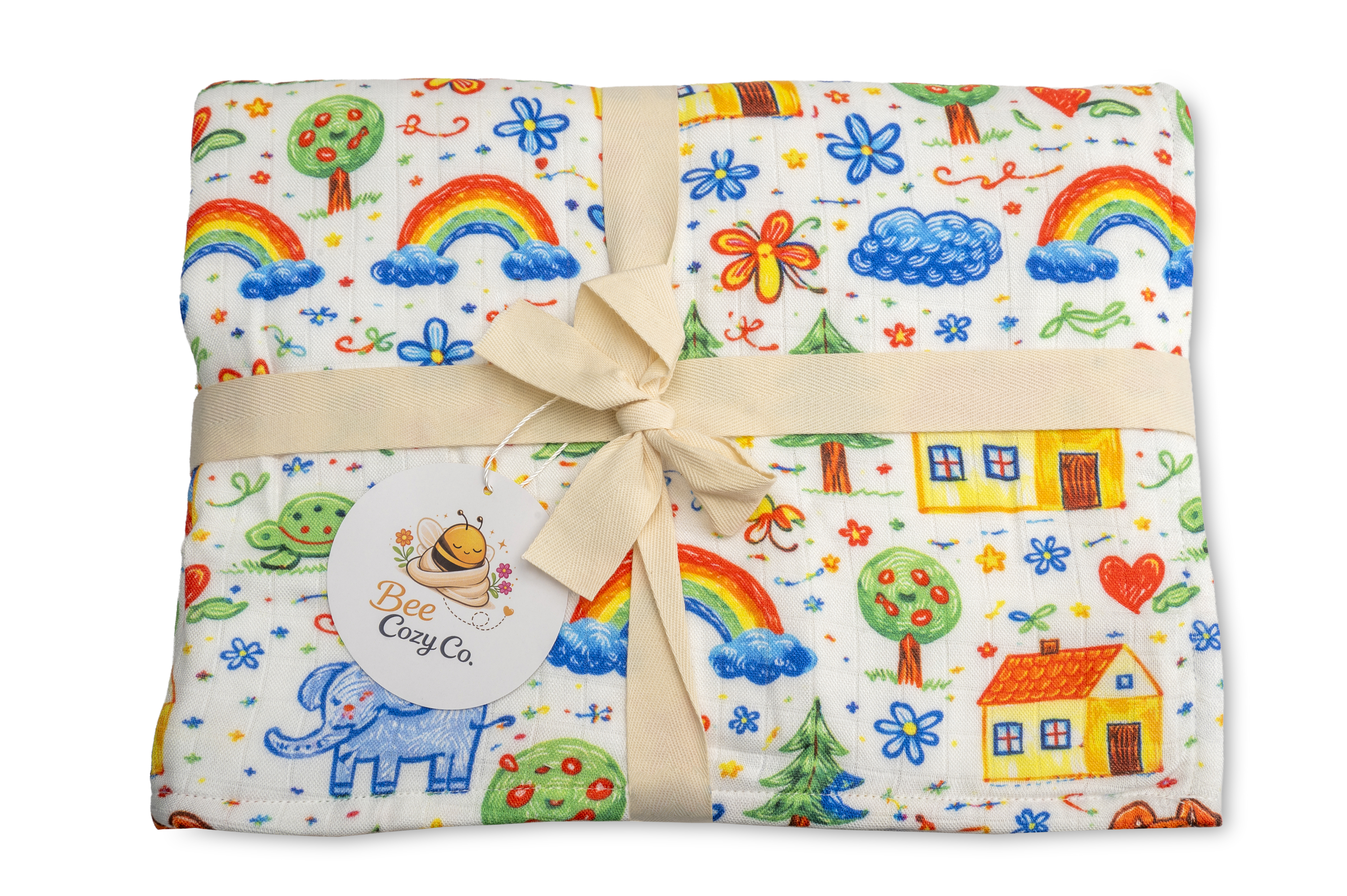 Wonderland Doodle Blanket