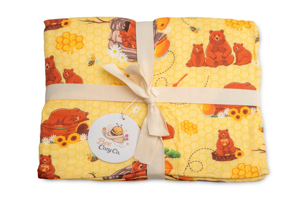 Bear Family Picnic Blanket