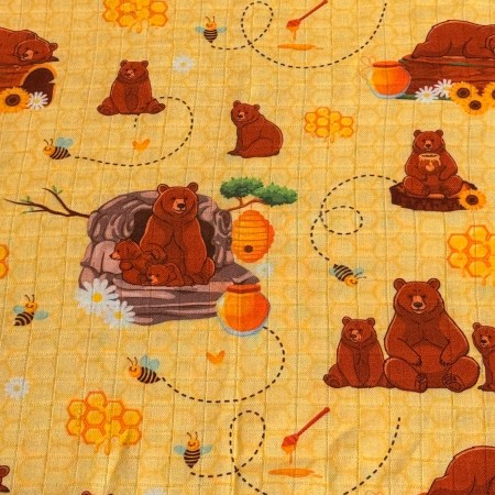 Bear Family Picnic Blanket